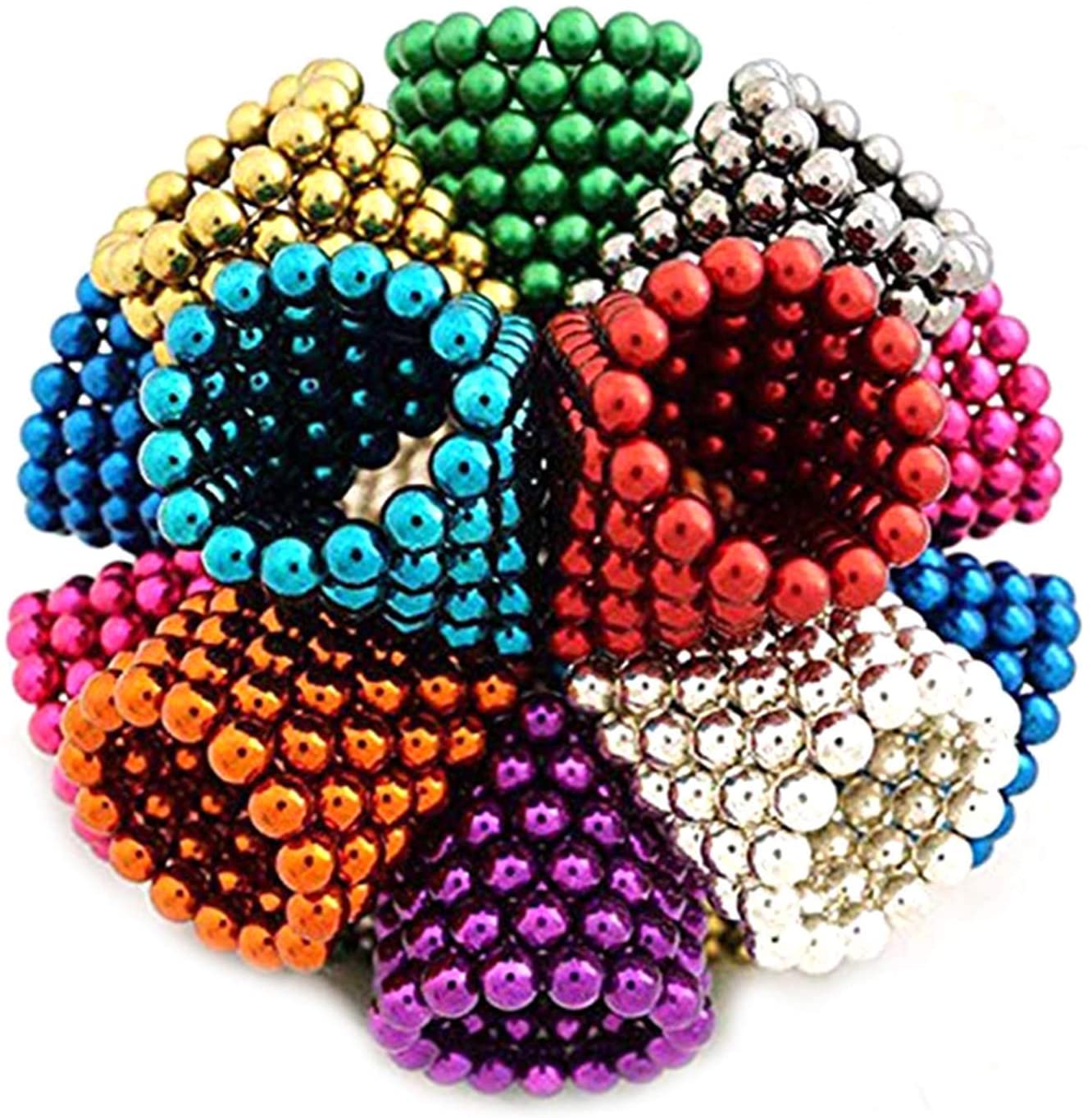 𝙈𝙖𝙜𝙣𝙚𝙩𝙞𝙘 Balls5MM 1000PCS! Original Toy Slime for Teenager Stress Relief, Upgrade Multiple Shapes Desk Toys Putty Slime16+