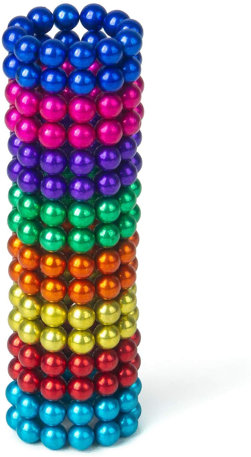 Magnetic Balls 5MM 216PCS! , Upgrade Multiple Shapes Desk Toys Putty Slime16+