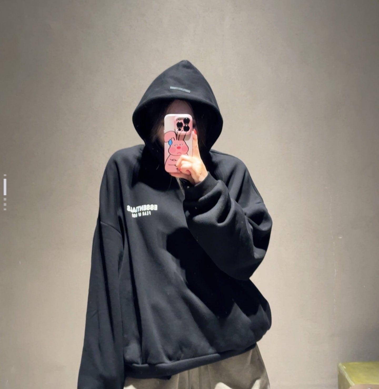 Fear of God Essentials Hoodie Dark Oatmeal SS22