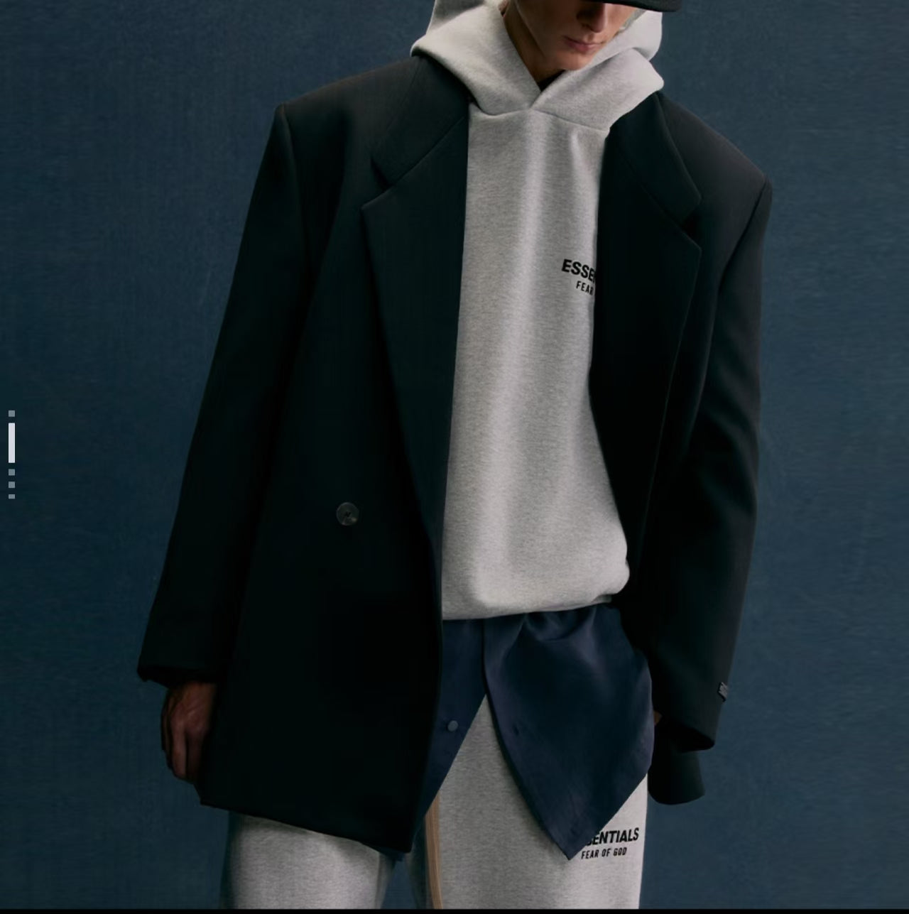 Fear of God Essentials Hoodie Dark Oatmeal SS22