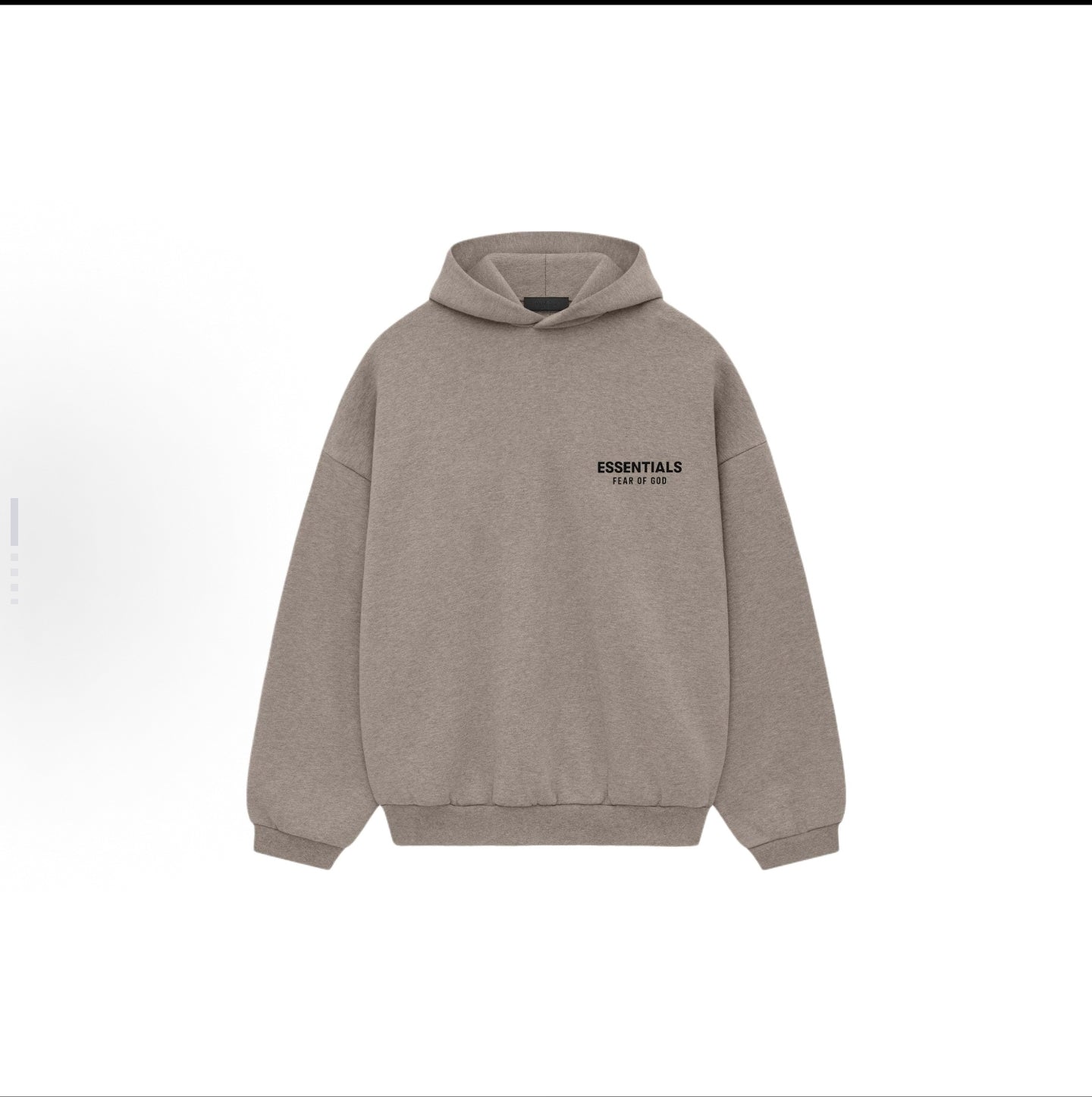 Fear of God Essentials Hoodie Dark Oatmeal SS22