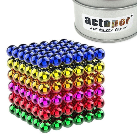 Magnetic Balls 5MM 216PCS! , Upgrade Multiple Shapes Desk Toys Putty Slime16+