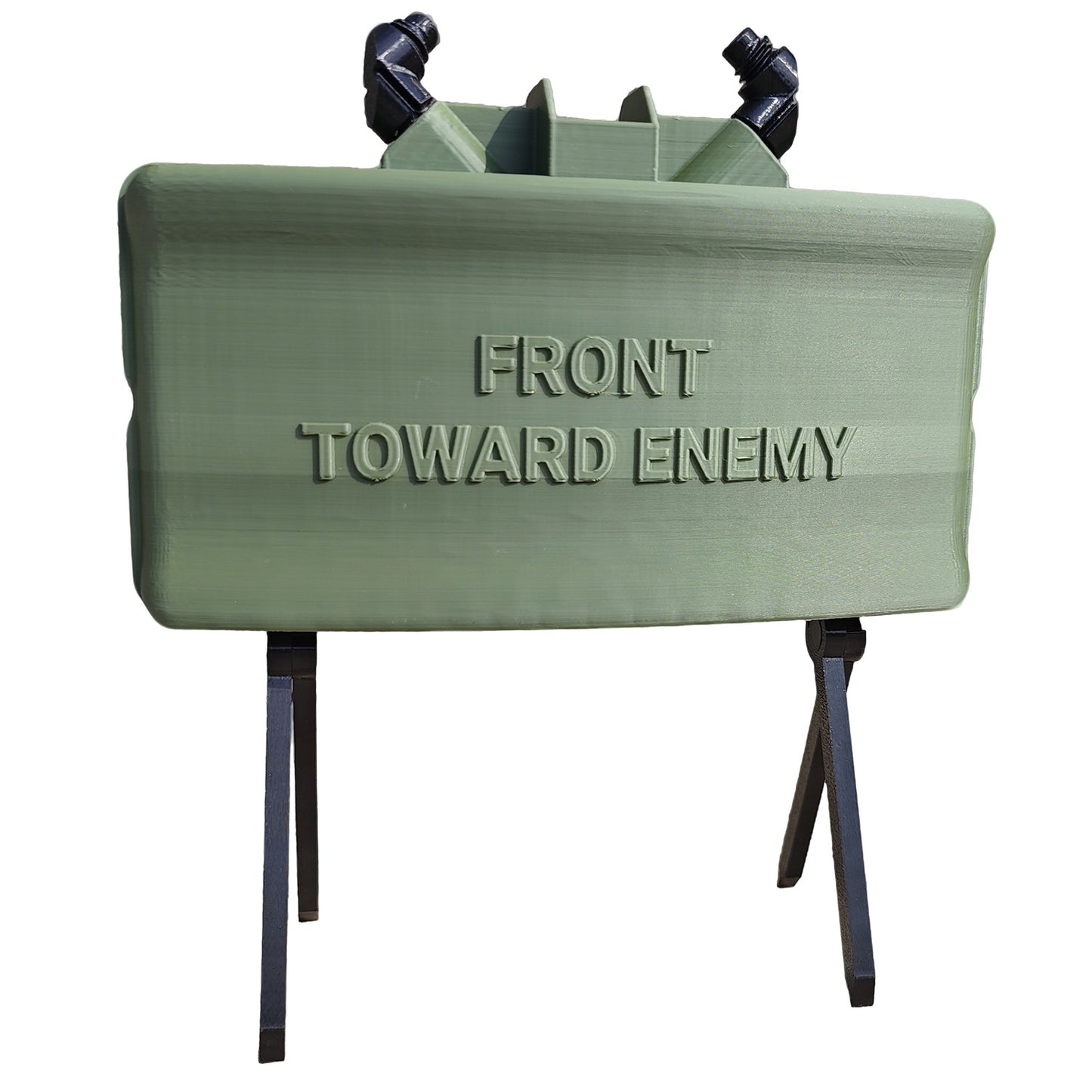 actoper 3D Print M18A1 Claymore Mine 【TOY】 Model Real Size 1:1 - Scale Precision Replica, Highly Detailed Static Display Collectible, Military Theme Decor for Enthusiasts & Hobbyists, Ideal Gift (1:1 Version)