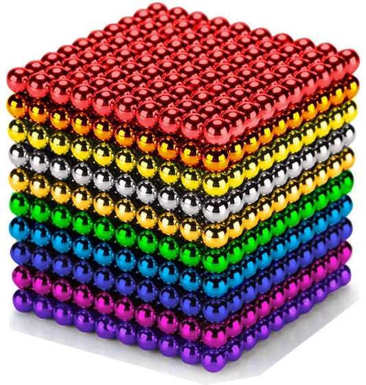 𝙈𝙖𝙜𝙣𝙚𝙩𝙞𝙘 Balls5MM 1000PCS! Original Toy Slime for Teenager Stress Relief, Upgrade Multiple Shapes Desk Toys Putty Slime16+
