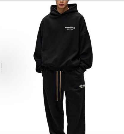 Fear of God Essentials Hoodie Dark Oatmeal SS22