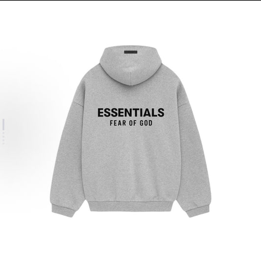 Fear of God Essentials Hoodie Dark Oatmeal SS22