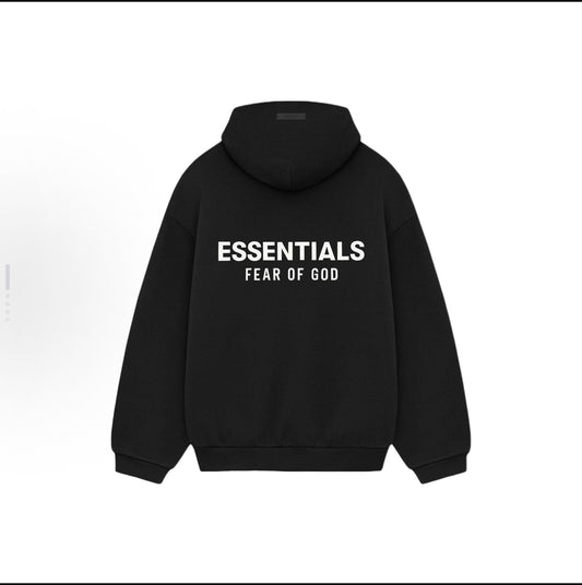 Fear of God Essentials Hoodie Dark Oatmeal SS22
